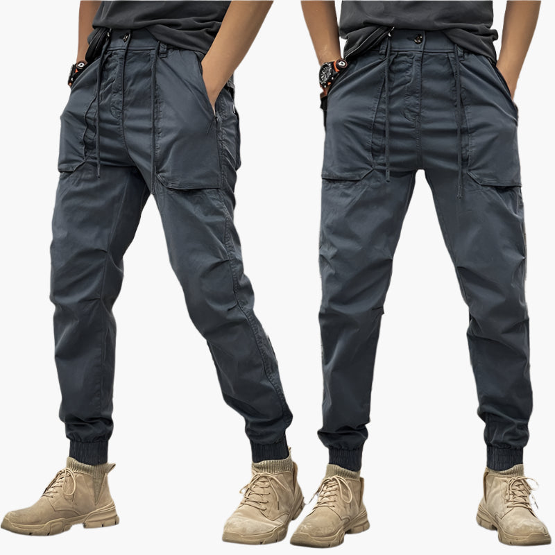 Herren Cargo Jogger – Urban Streetwear Style Freizeithose mit Taschen – Perfekt für Alltag, Sport & Outdoor