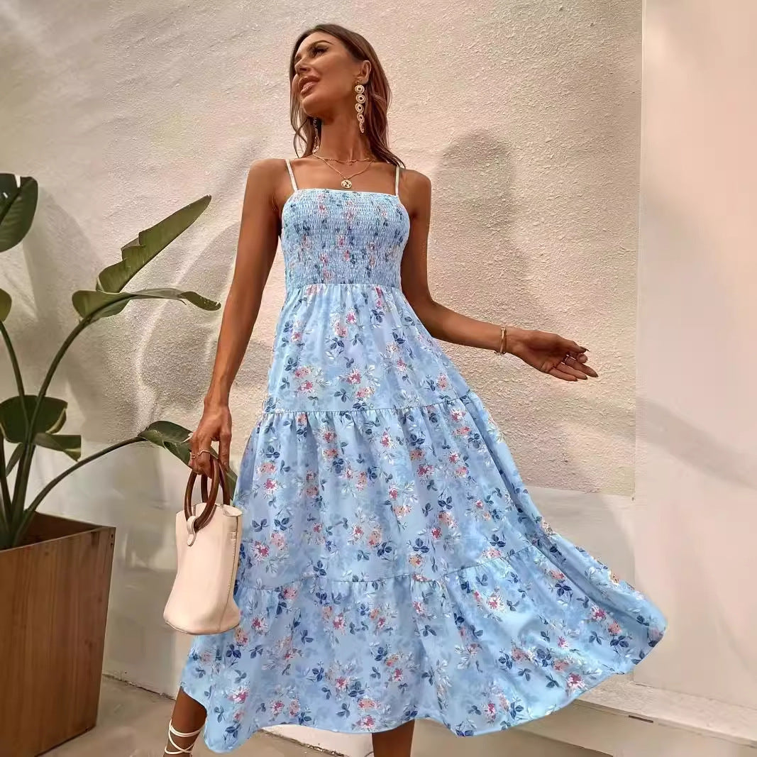 Zoe – Florales Sommer Strandkleid