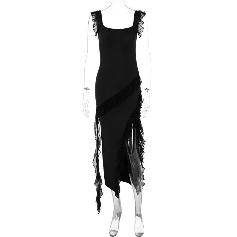 Rebecca – Modisches Sommerkleid mit Streifen und temperamentvollem Design