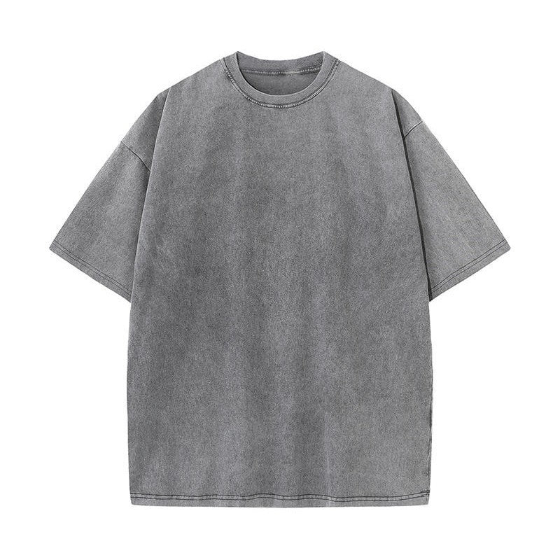 Percy – Retro Rundhals T-Shirt aus Baumwolle