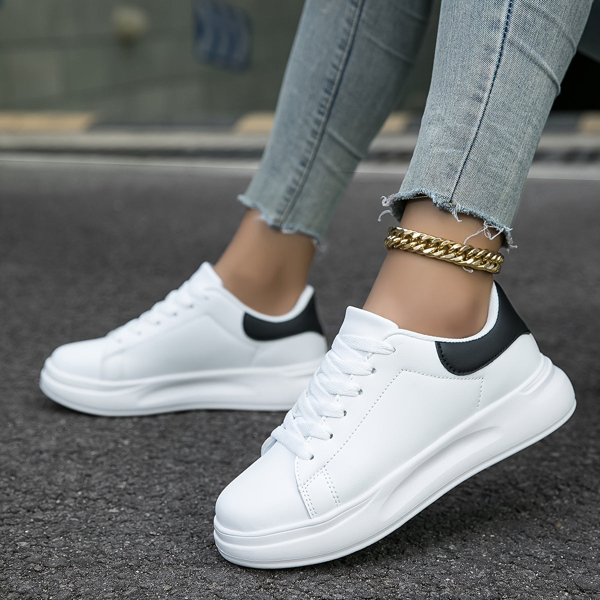 Damen Sneaker für Alltag und Freizeit – Bequeme orthopädische Straßenschuhe
