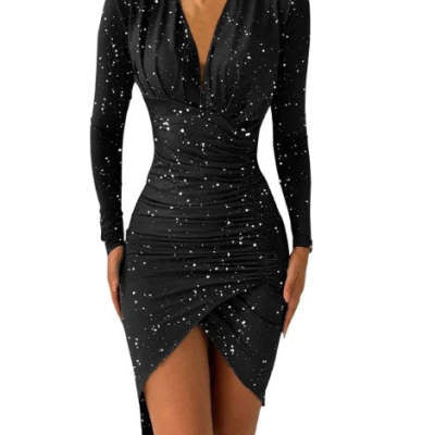 Zoe – Gedrucktes Slim Kleid für Damen