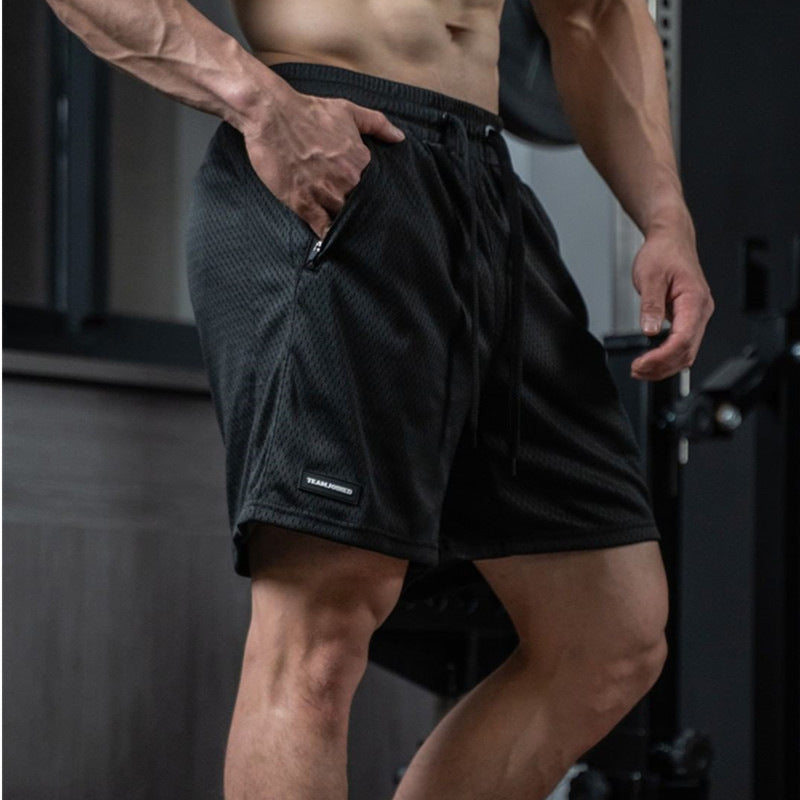 Aaron – Atmungsaktive lockere Shorts für Freizeit