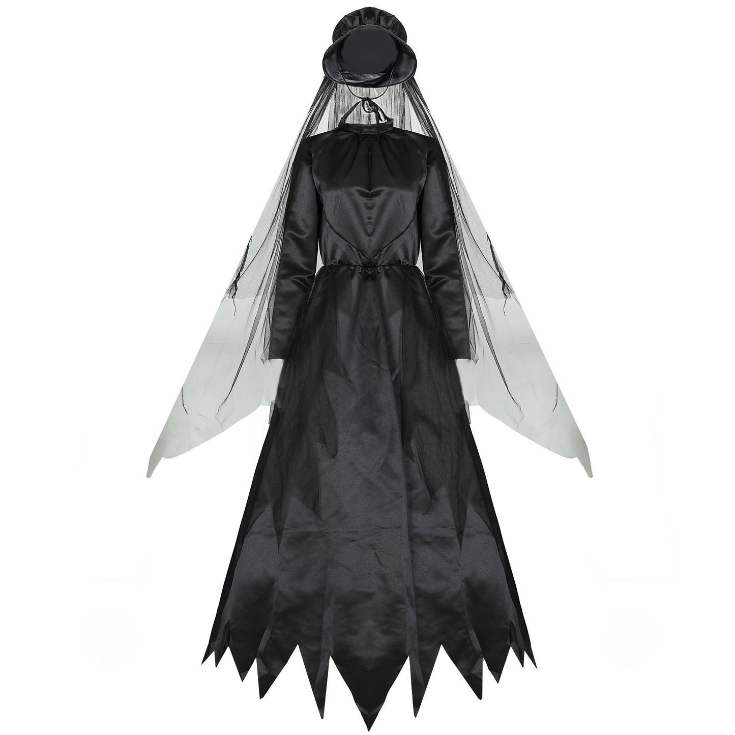 Damen Halloween Kostüm Spukhafte Braut – Perfekt für Halloween-Partys & Cosplay