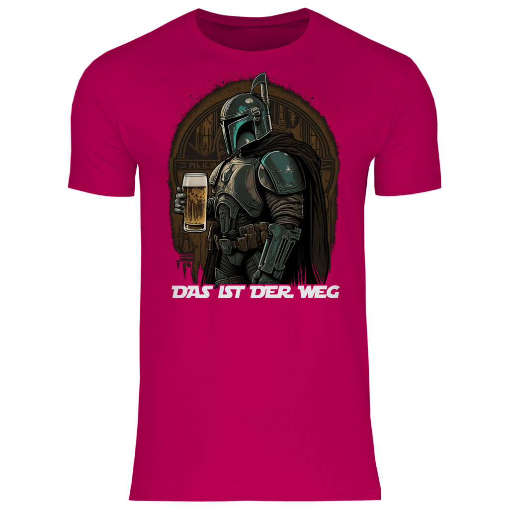 Gabriel – Mandalorian Bier Spaß Herren T-Shirt