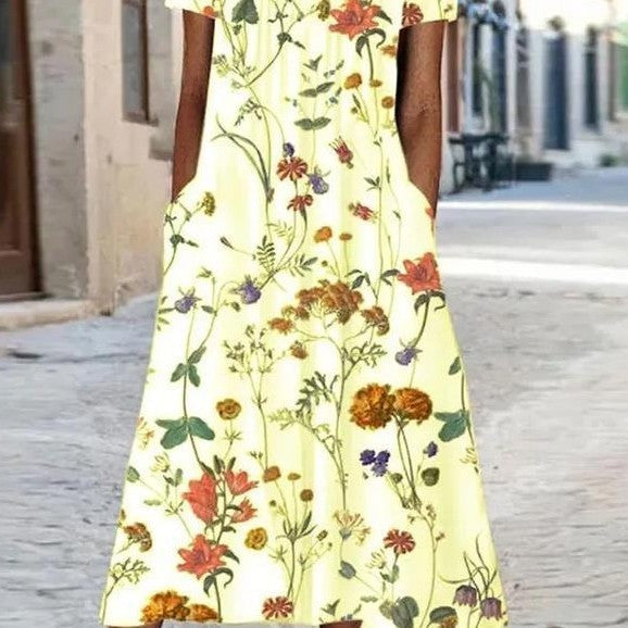 Shirley – Lässiges Kleid mit Floralem Print