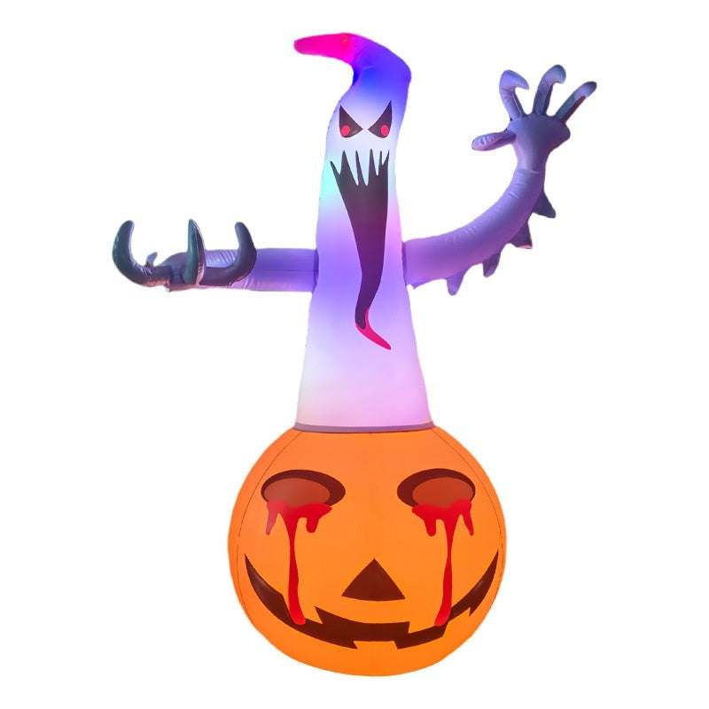 Halloween Aufblasbare Dekorationen für Party & Garten – Lustige und Gruselige Figuren für Halloween-Fest