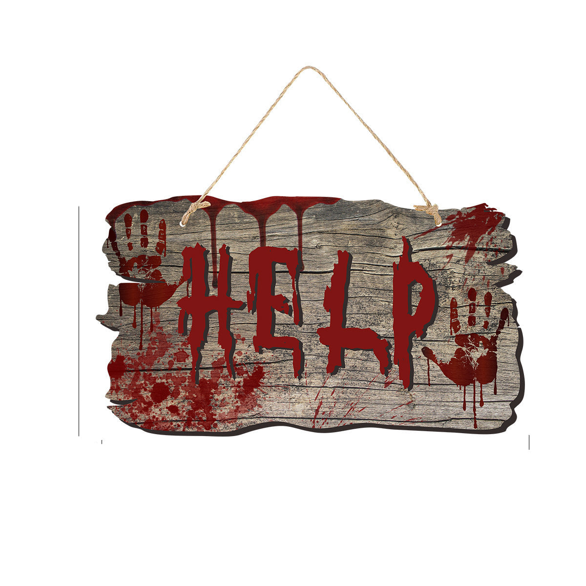 Halloween Türschild Set – Gruselige Dekoration für Halloween Partys und Trick-or-Treat