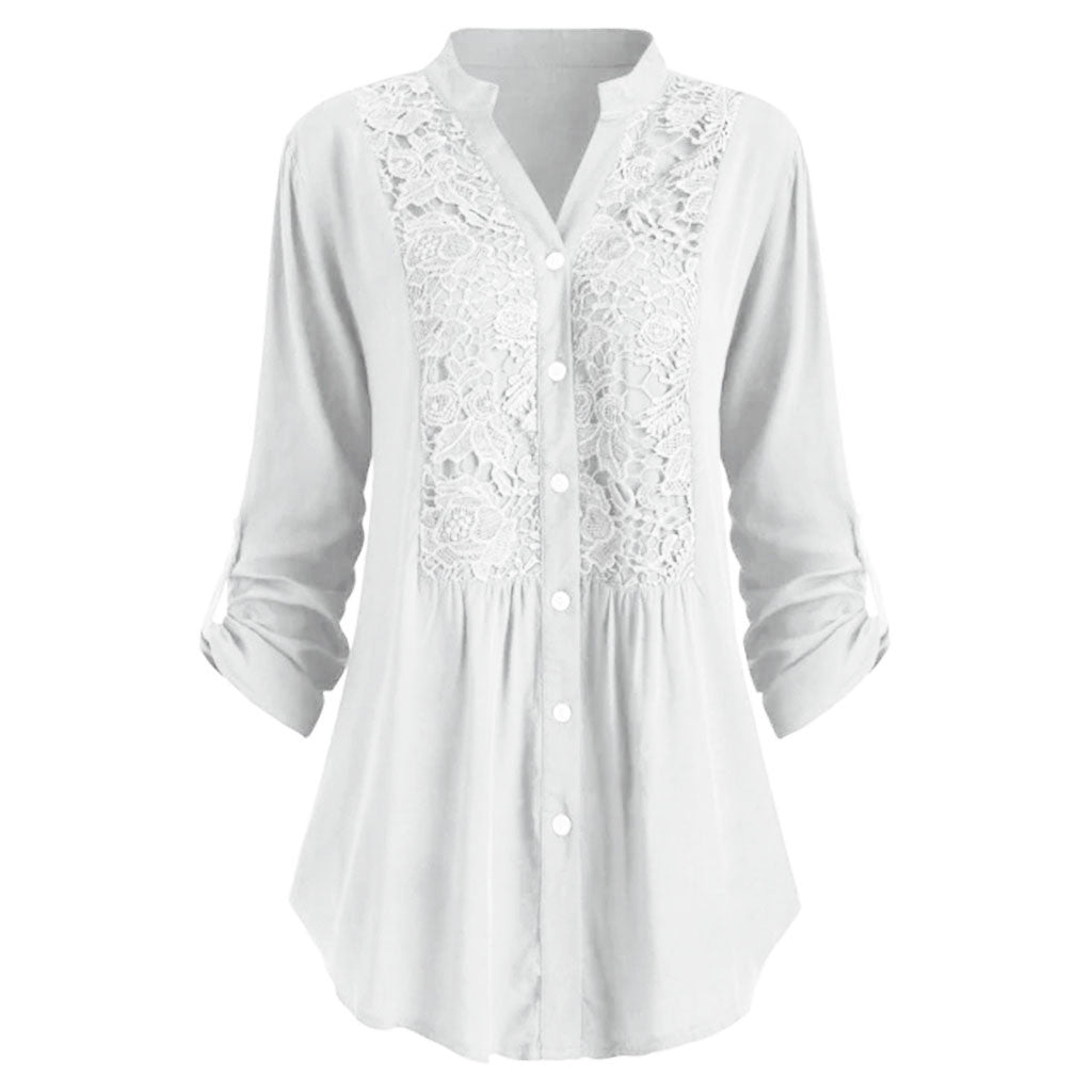 Aaron – Spitzenhemd mit Lace-Elementen