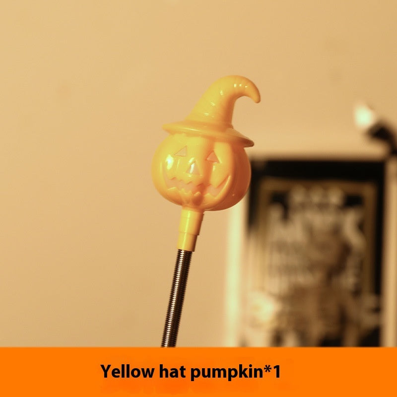 Halloween Leuchtender Handkurbelstab für Kinder – Party- und Dekorationsspaß
