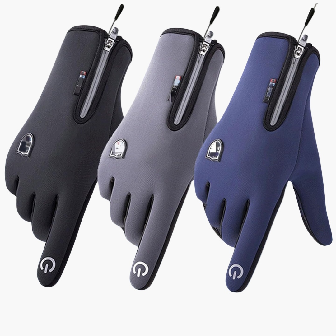 Herren Winter Outdoor Handschuhe – Winddicht & Wasserdicht, Ideal für Sport & Alltag