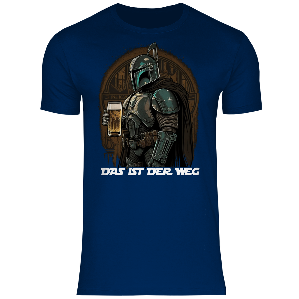 Gabriel – Mandalorian Bier Spaß Herren T-Shirt