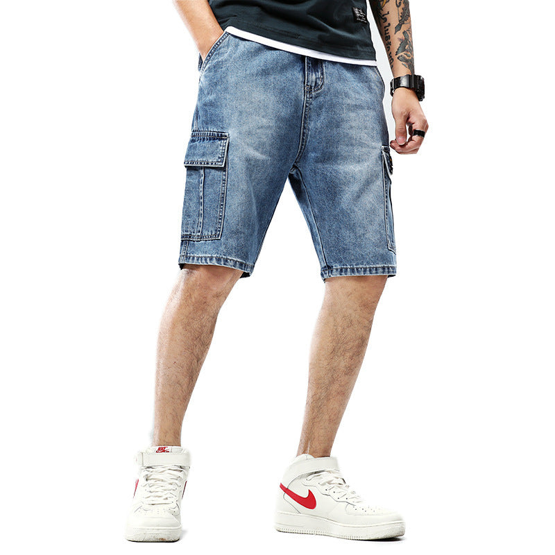 Terry – Lockere gerade Sommer Freizeit 5-Punkte-Hose
