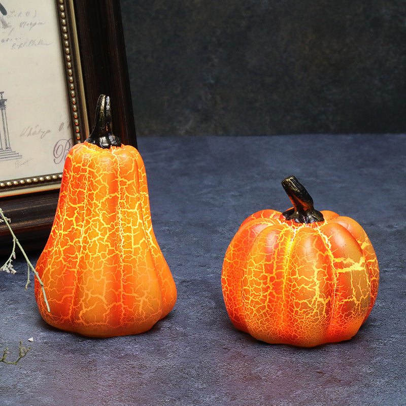 Halloween LED Kürbis-Laterne Deko – Stimmungsvolle Leuchtende Herbstdeko für Halloween-Partys & Kostüme