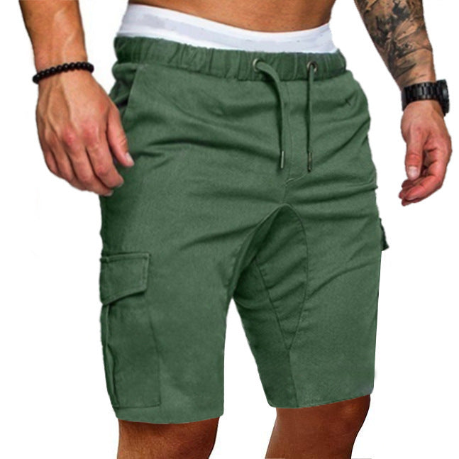 Jack – Eng geschnittene elastische Herren-Cropped Shorts