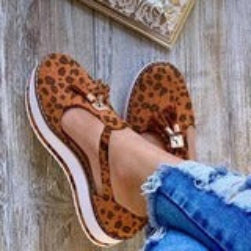 Andrea – Fransen-Plattform-Sandalen