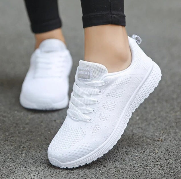Damen Laufschuhe Atmungsaktiv Komfort Freizeit Sneaker Sportlich