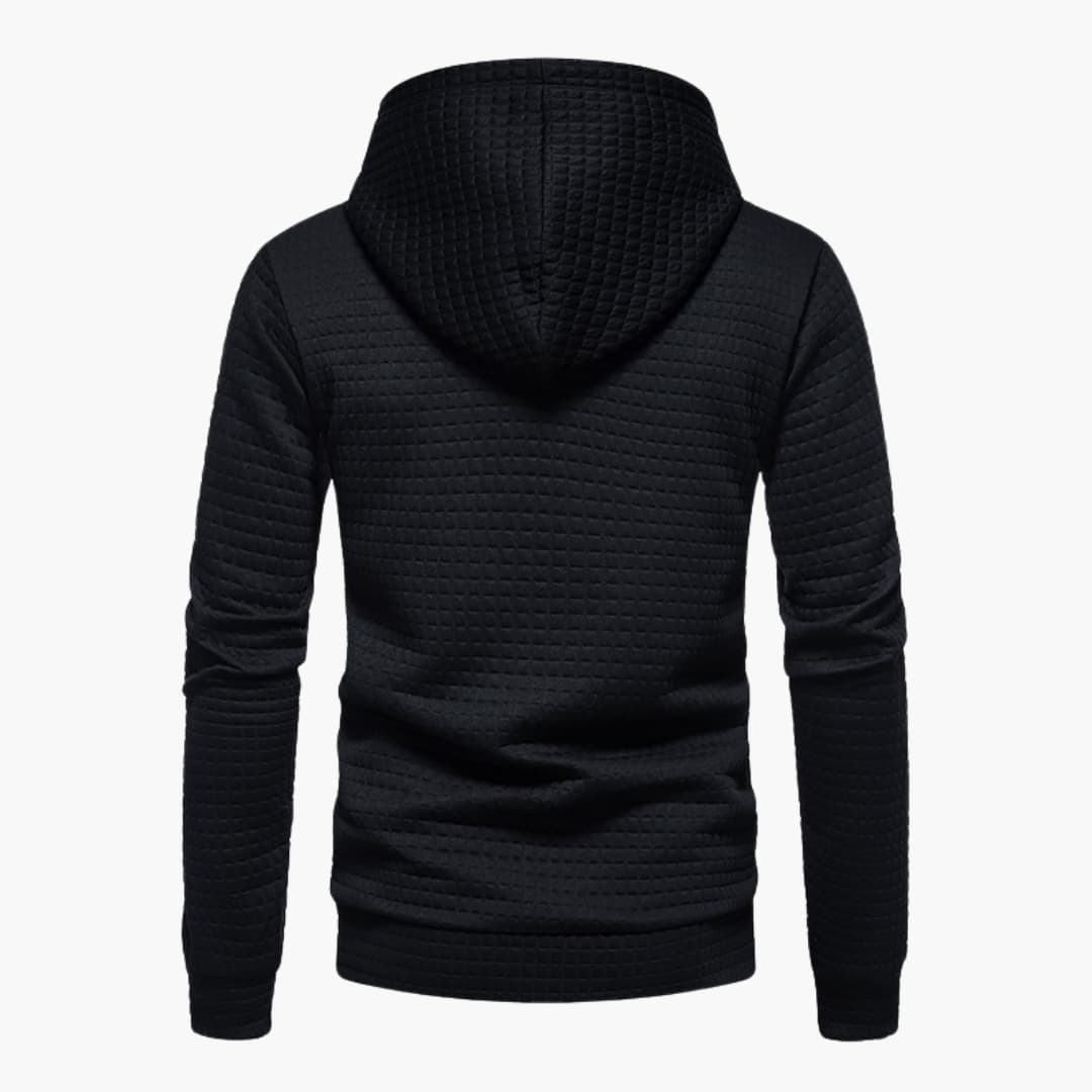 Herren Hoodie Kariert – Moderner Freizeitpullover mit Kapuze für Alltag & Komfort