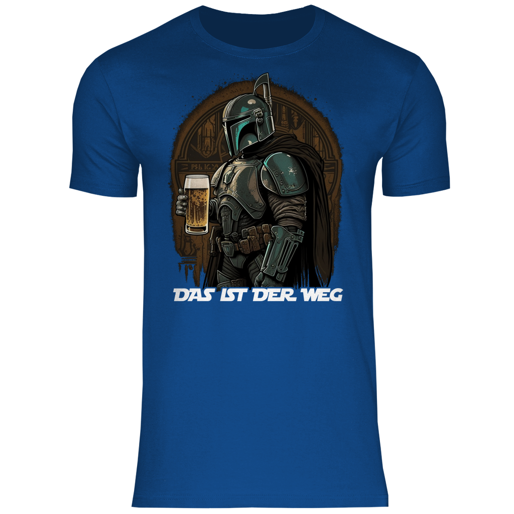 Gabriel – Mandalorian Bier Spaß Herren T-Shirt