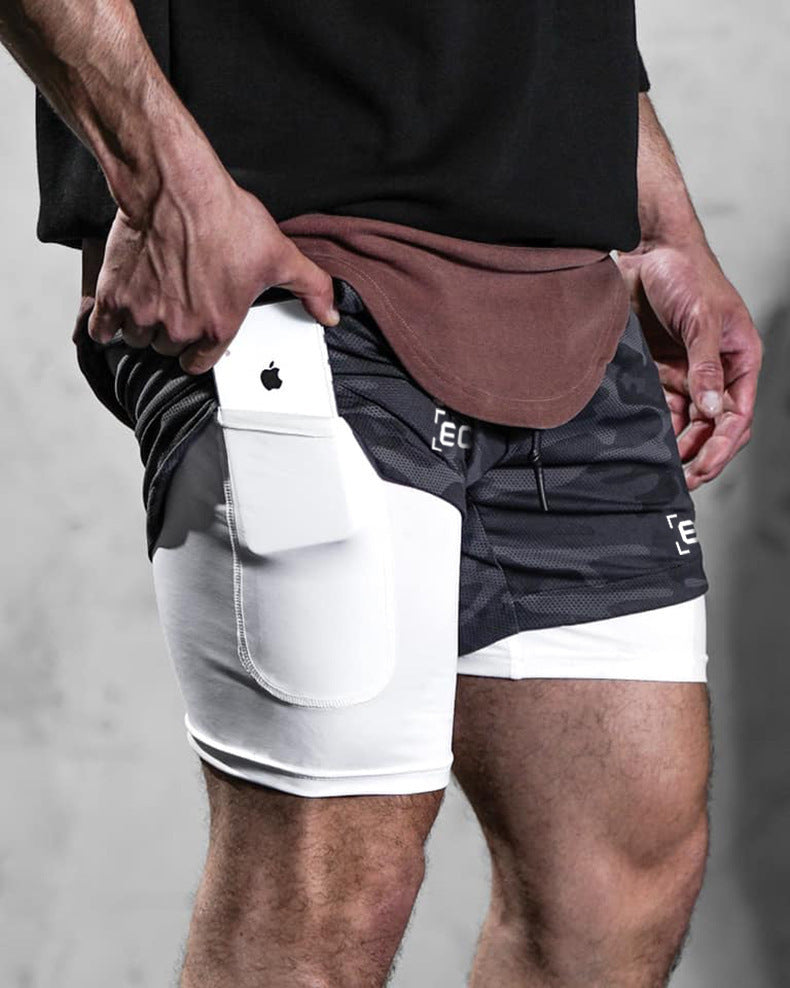 Howard – Schnelltrocknende Doppelschicht Fitnesshose für Herren