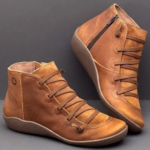 Claire – Flache Damenstiefeletten im Casual-Stil