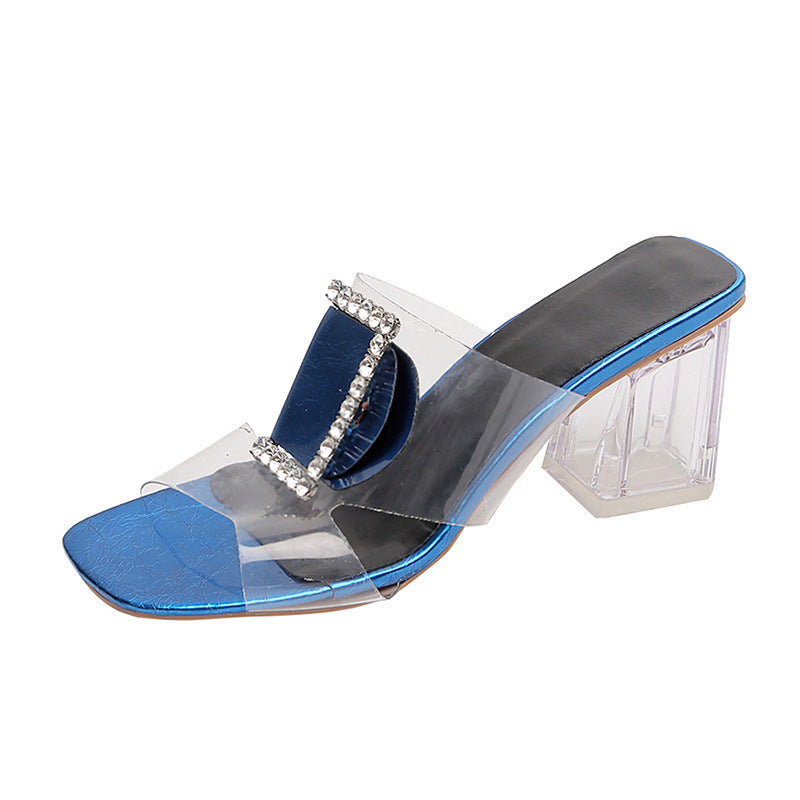 Sarah – Hohe Absatzsandalen und Hausschuhe für Damen