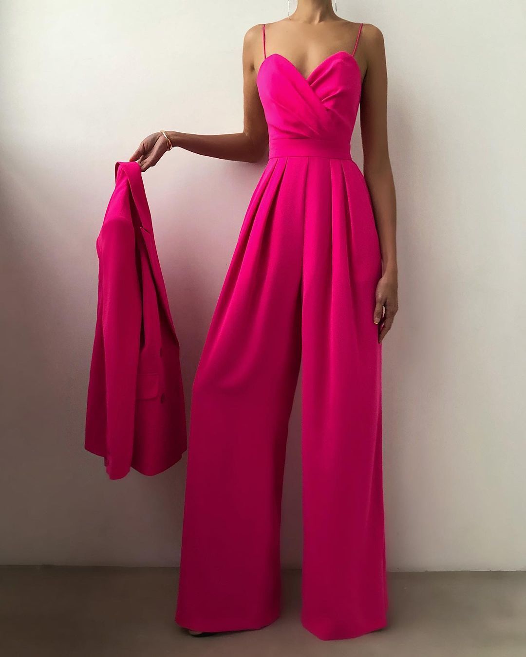 Terry – Minimalistischer Jumpsuit mit geradem Bund und Mopping