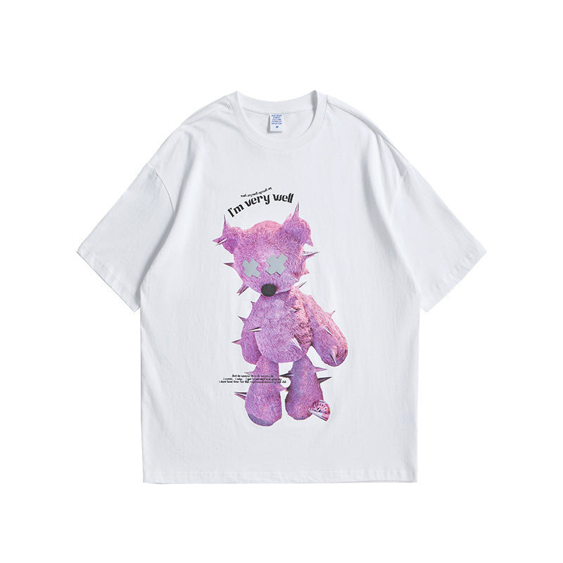 Nick – Reflektierendes Oversize-T-Shirt mit Tiermuster