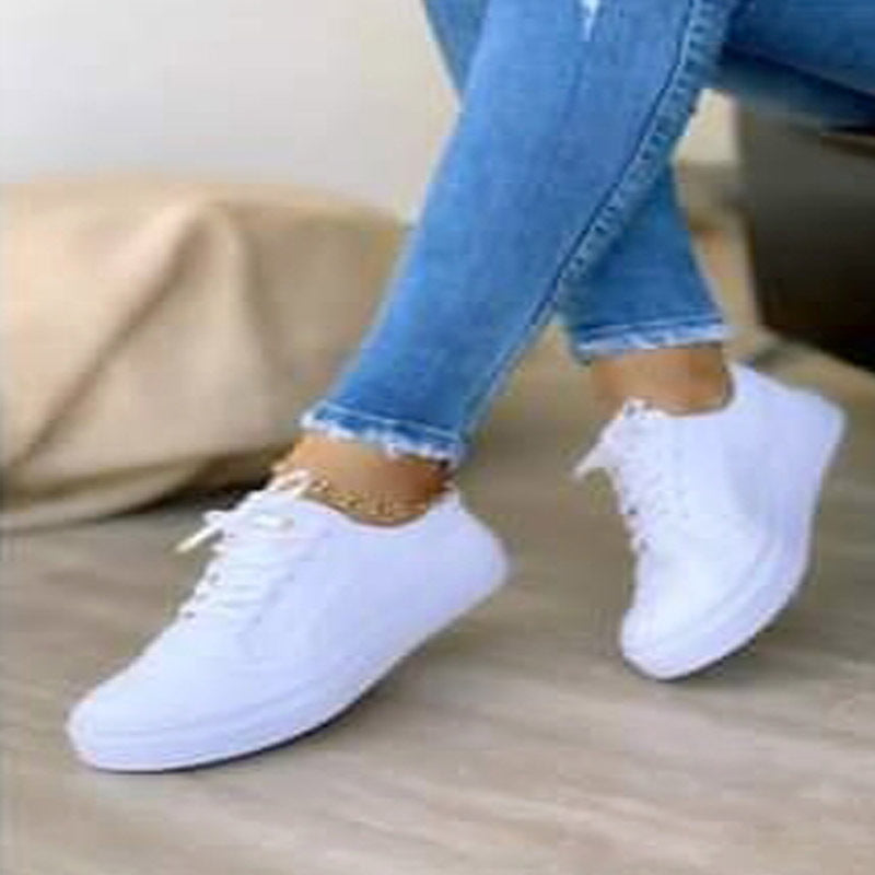 Julie – Schicke Viskose-Schuhe in Braun mit runder Zehenpartie