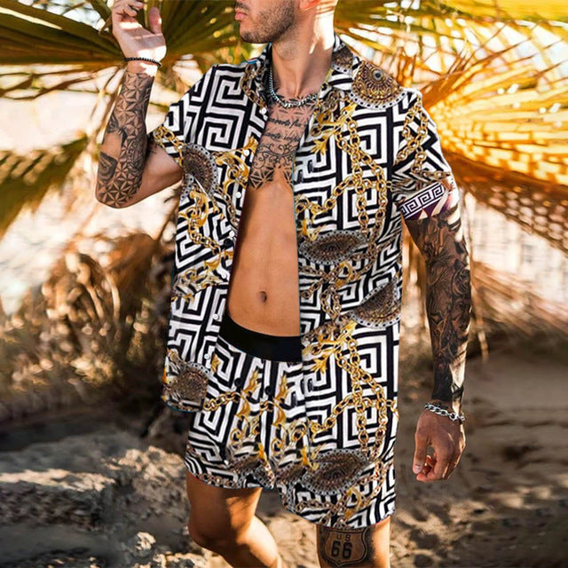 Conrad – Floral Hemd Strand Zweiteiliges Set Neue Mode