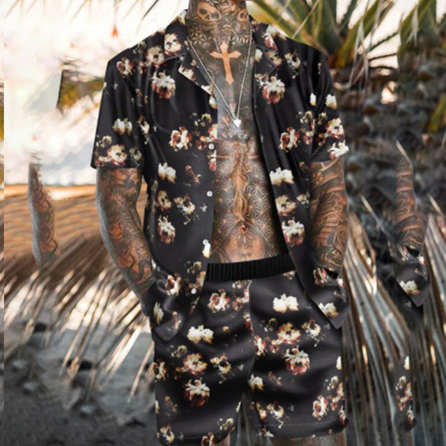 Conrad – Floral Hemd Strand Zweiteiliges Set Neue Mode