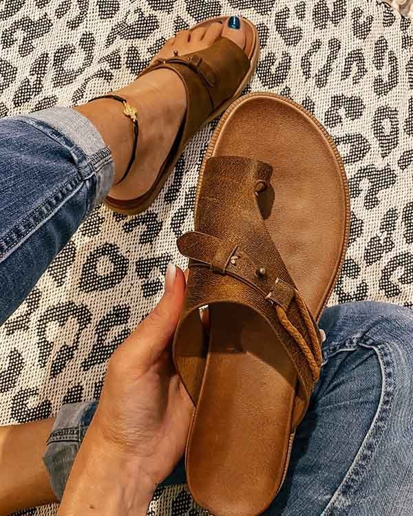 Mandy – Modische Damen-Casual-Slipper mit niedrigem Absatz