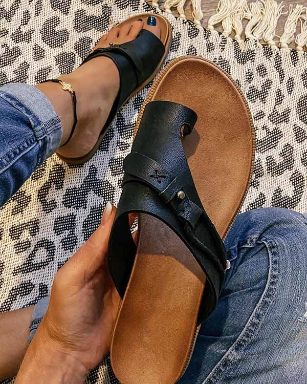 Mandy – Modische Damen-Casual-Slipper mit niedrigem Absatz