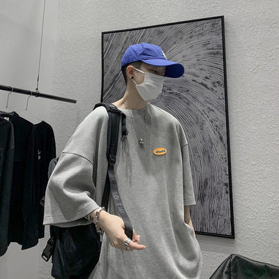 Ashley – Japanisches lässiges Herren-T-Shirt mit 5 Ärmeln
