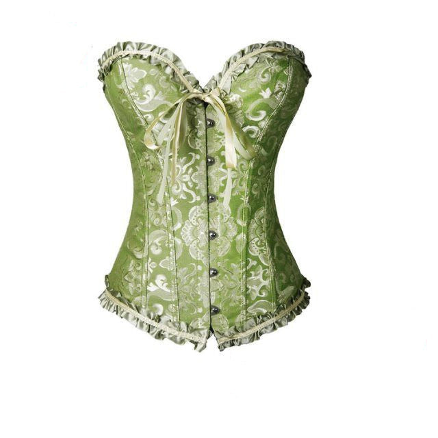 Nicole – Sexy Spitzen Push-Up Korsett Bustier für Damen in Übergröße