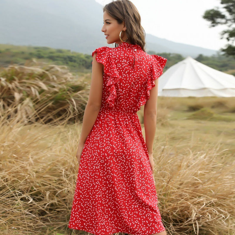 Charlotte – Langes Maxikleid aus Sommer-Chiffon
