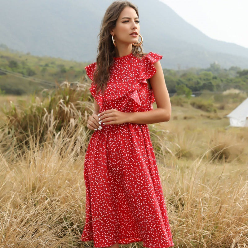 Charlotte – Langes Maxikleid aus Sommer-Chiffon