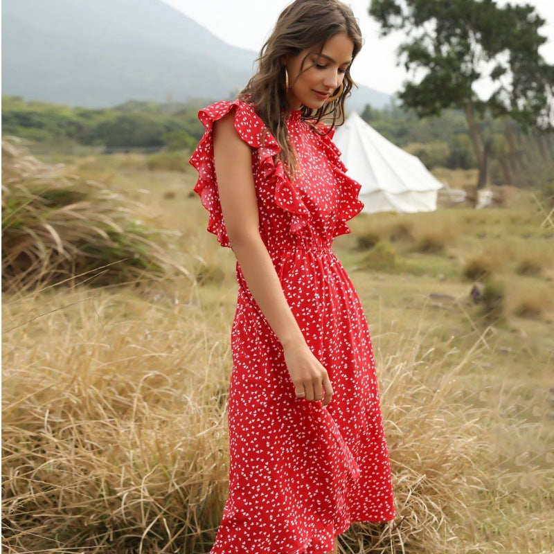 Charlotte – Langes Maxikleid aus Sommer-Chiffon