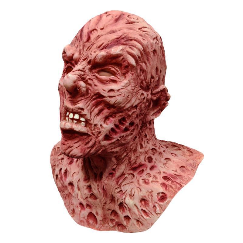 Halloween Herren Freddy Horror-Maske – Latex Kostüm für Erwachsene