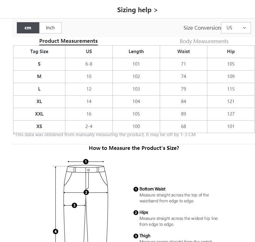 Andrea – Baumwoll-Leinen Damenhose mit Hoher Taille