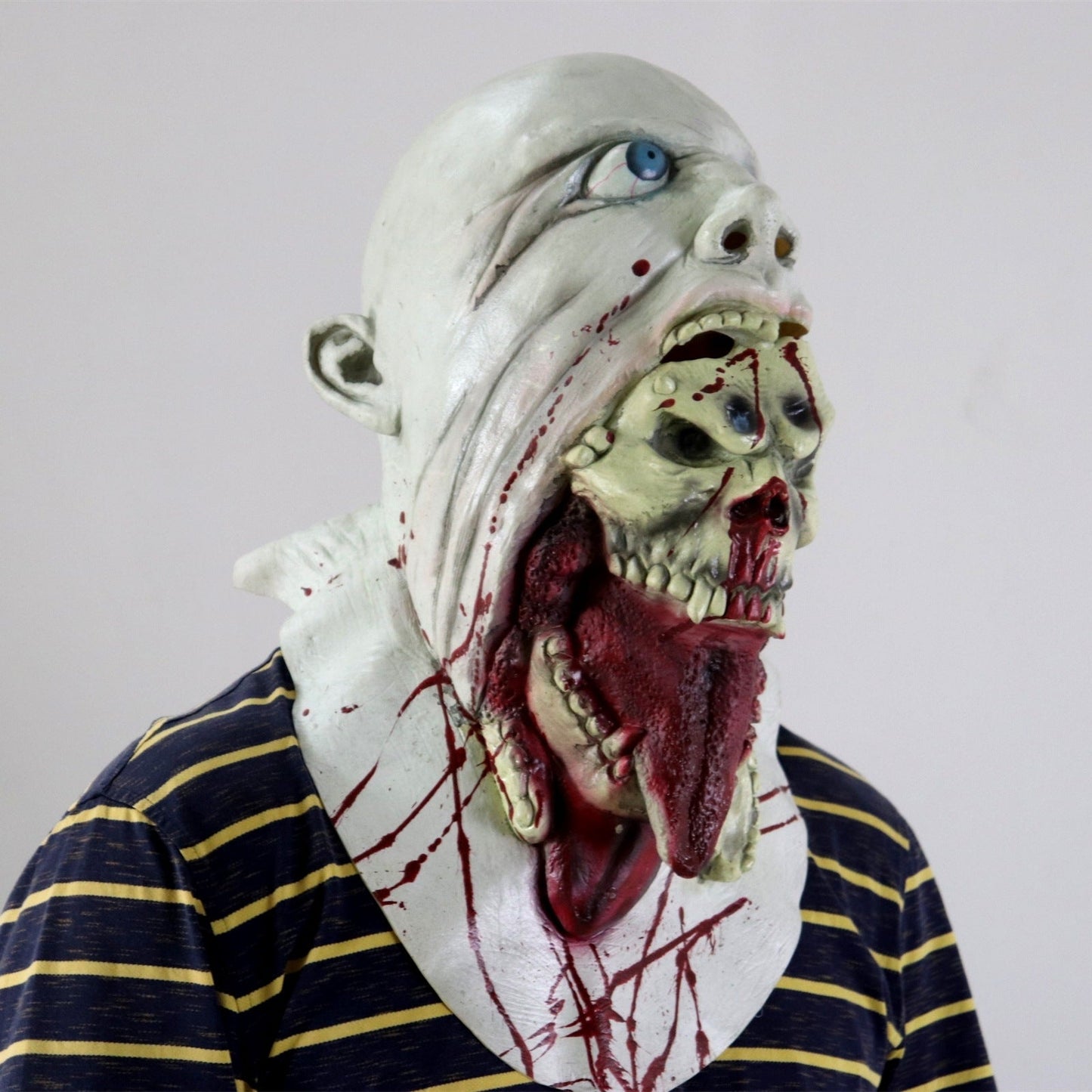 Halloween Tentakel-Monster Maske – Gruselige Latex Kopfmaske für Erwachsene