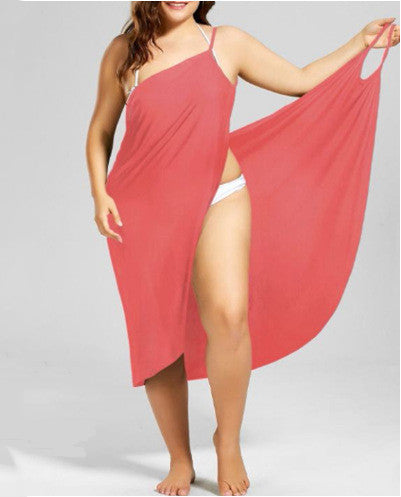 Betty – Plus Size Strandrock mit Trägern