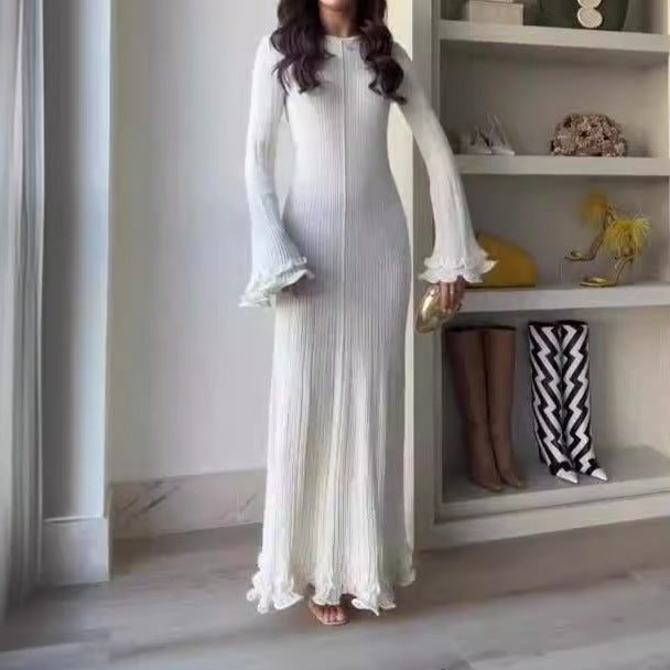 Amanda – Elegantes Kleid mit Glockenärmeln