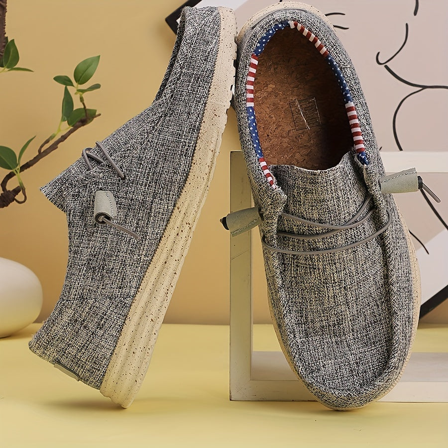 Herren Freizeit-Loafer Slipper – Bequeme Slip-On Schuhe für Alltag & Freizeit