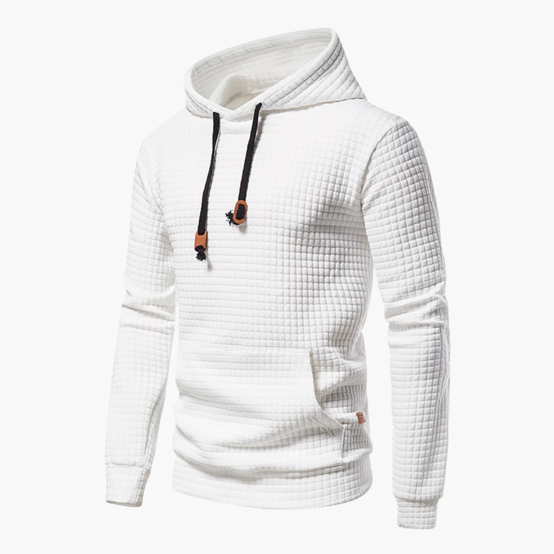 Herren Hoodie Kariert – Moderner Freizeitpullover mit Kapuze für Alltag & Komfort