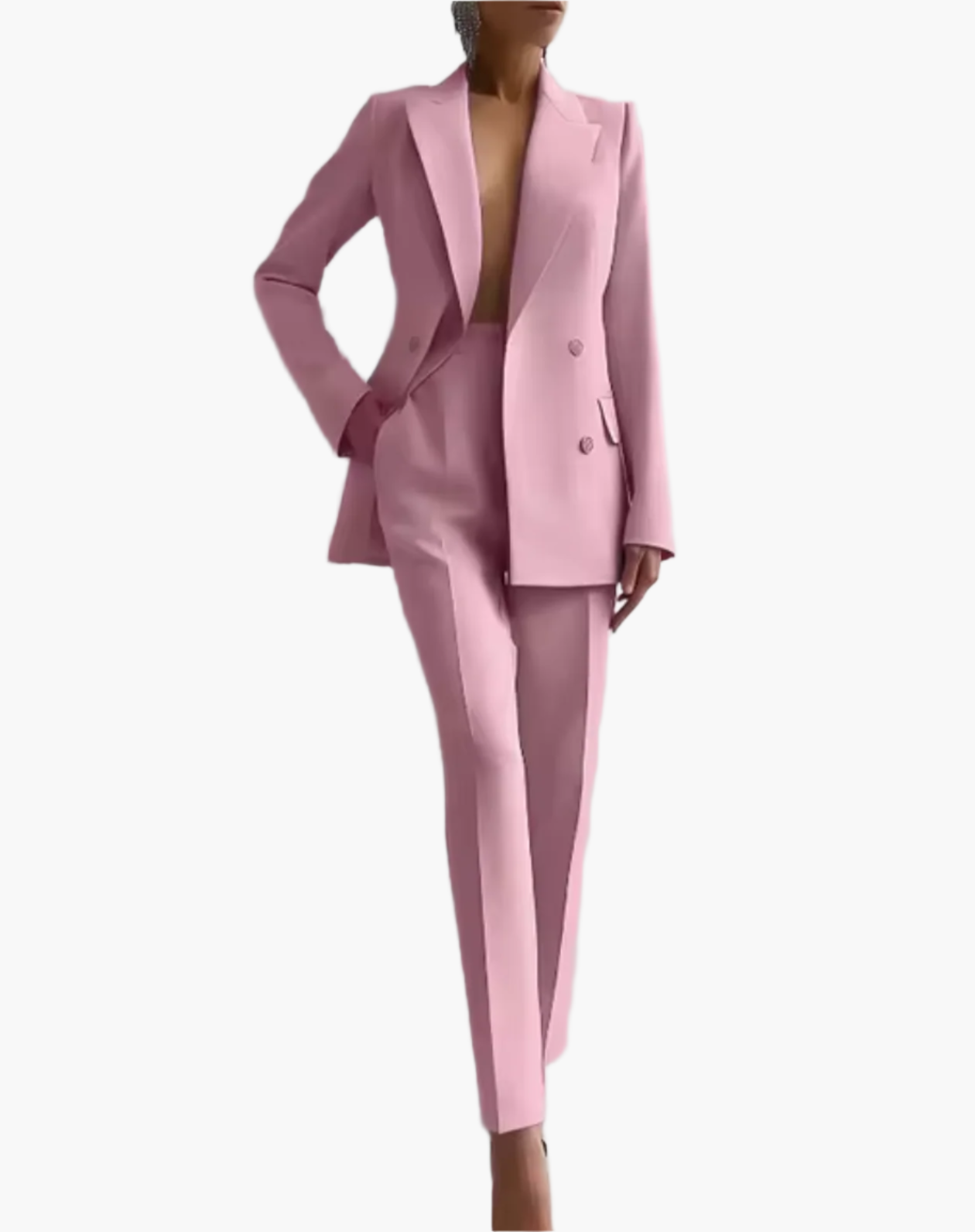 Damen Business Anzug Set – Eleganter Blazer & Hose für Büro und Alltag