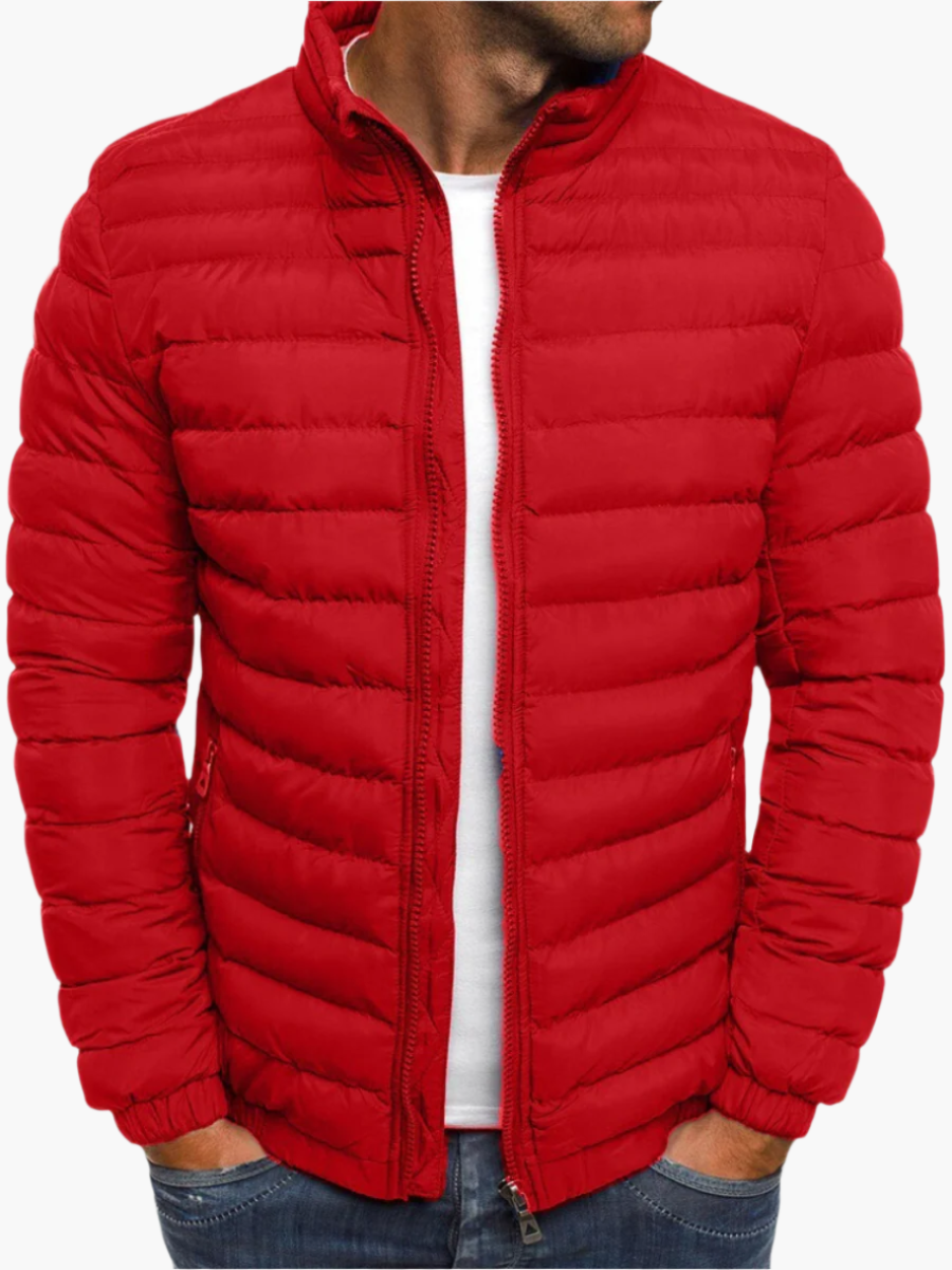 Herren Steppjacke Modern Freizeitjacke Eleganter Look für Alltag und Outdoor
