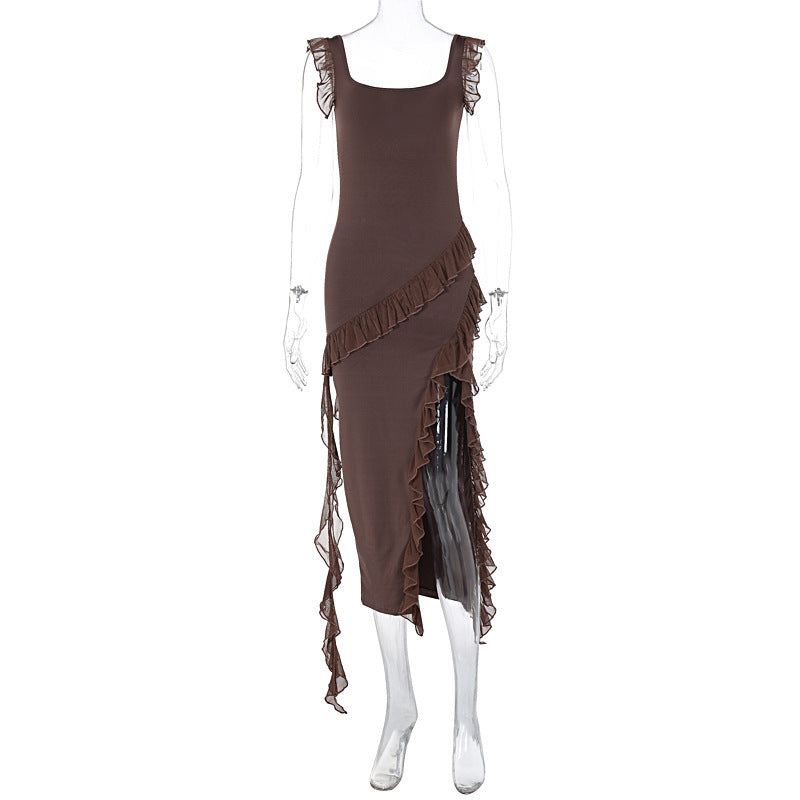 Rebecca – Modisches Sommerkleid mit Streifen und temperamentvollem Design