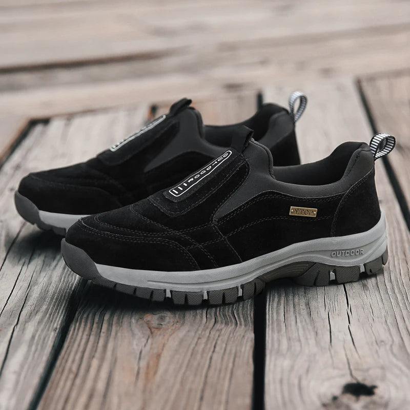 Herren Orthopädische Outdoor Wanderschuhe – Bequeme Slipper für Alltag & Freizeit