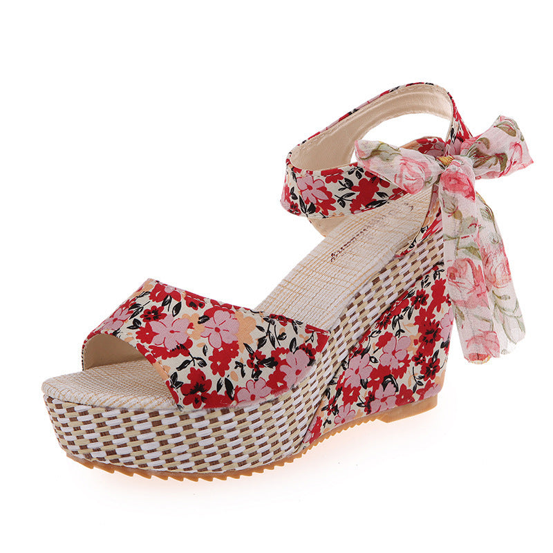 Leah – Bohemian High Heel Sandalen